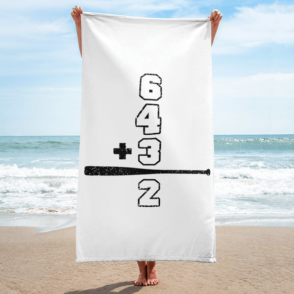 Double Play Math Beach Towel