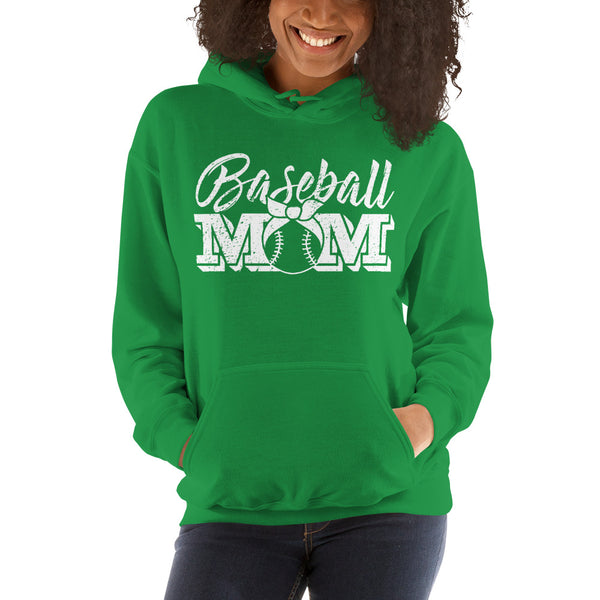 Baseball Mom Womens Hoodie
